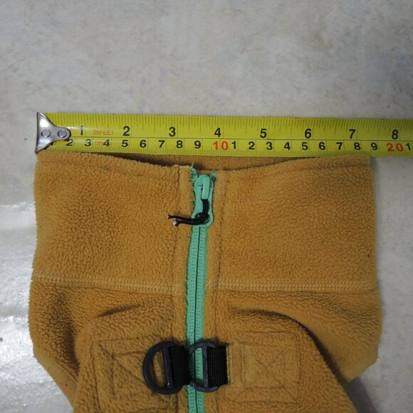 Cozy Tan Dog Fleece Jacket - Picture 11 of 12